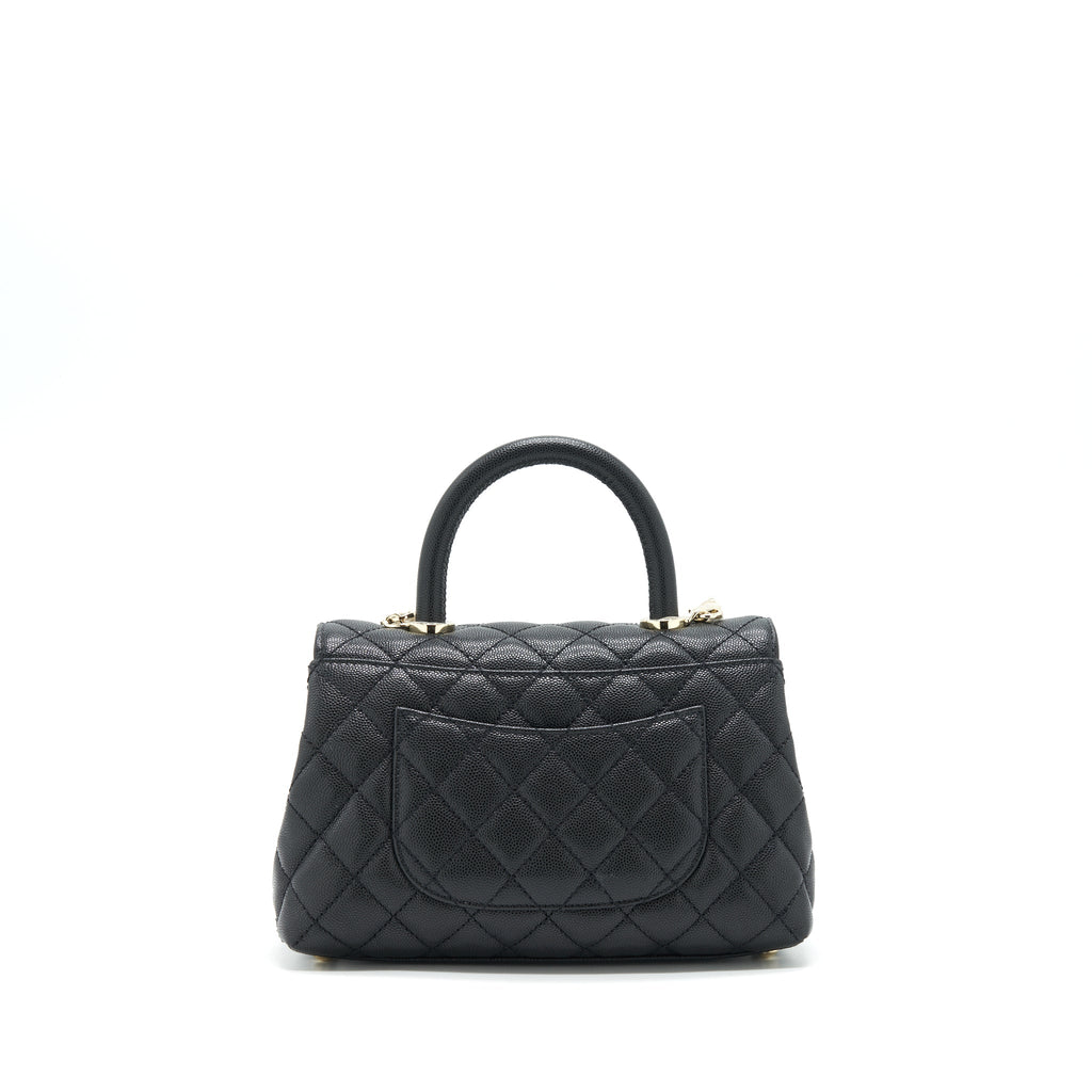 chanel-small-coco-handle-caviar-black-lghw-microchip