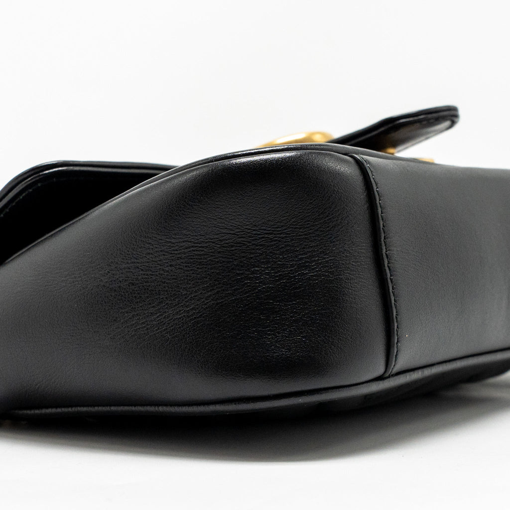 gucci-mini-gg-marmont-shoulder-bag-calfskin-black-ghw-3
