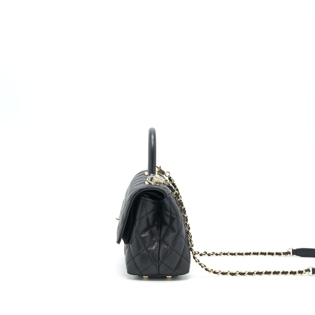 chanel-small-coco-handle-caviar-black-lghw-microchip