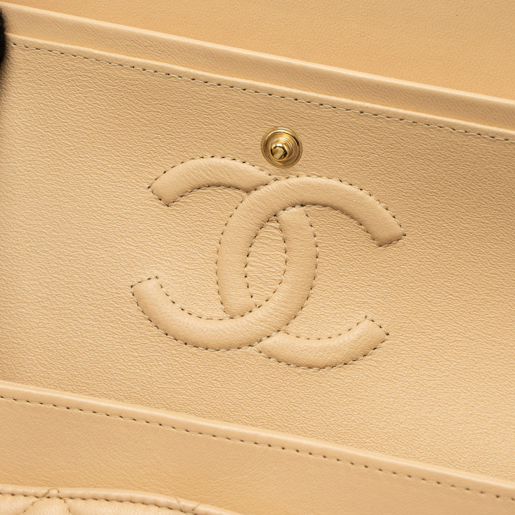chanel-small-classic-flap-bag-lambskin-beige-ghw
