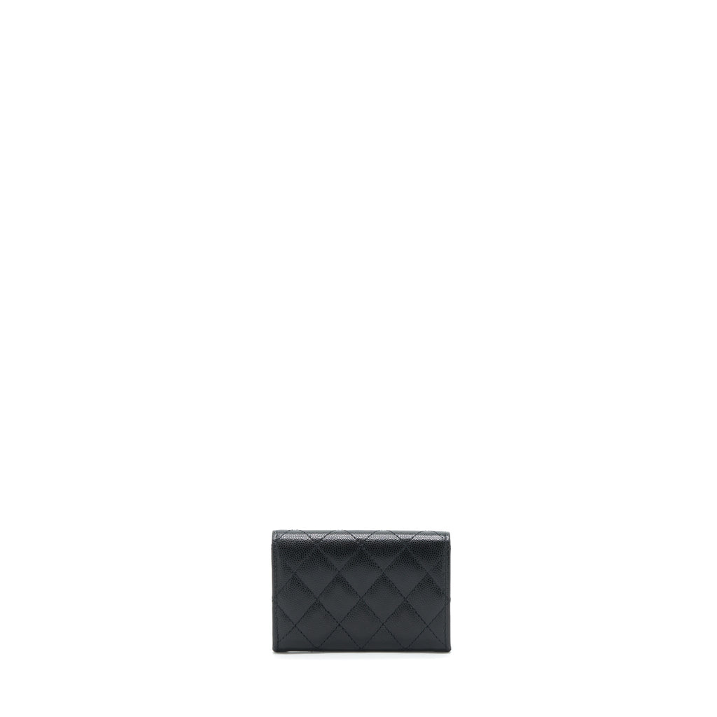 chanel-22s-detailed-logo-mini-flap-card-holder-caviar-black-lghw-1