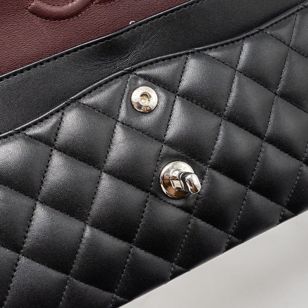chanel-small-classic-double-flap-bag-lambskin-black-shwmicrochip