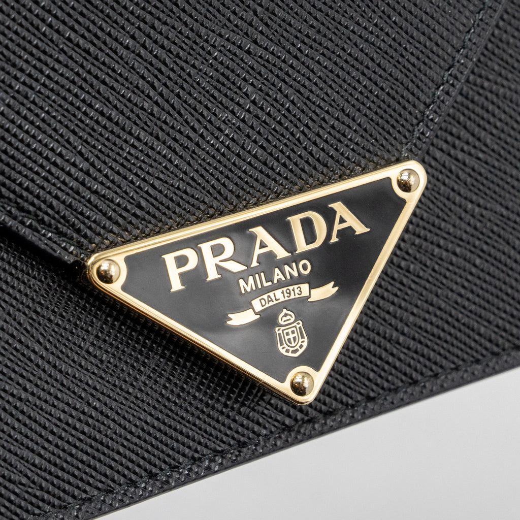 prada-card-holder-with-shoulder-strap-saffiano-leather-black-ghw-copy-1