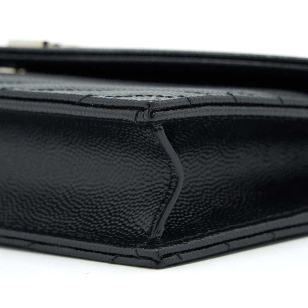 saint-laurent-ysl-cassandra-matelasse-envelope-chain-wallet-grained-calfskin-black-shw
