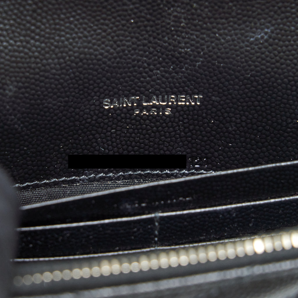 saint-laurent-ysl-cassandra-matelasse-envelope-chain-wallet-grained-calfskin-black-shw