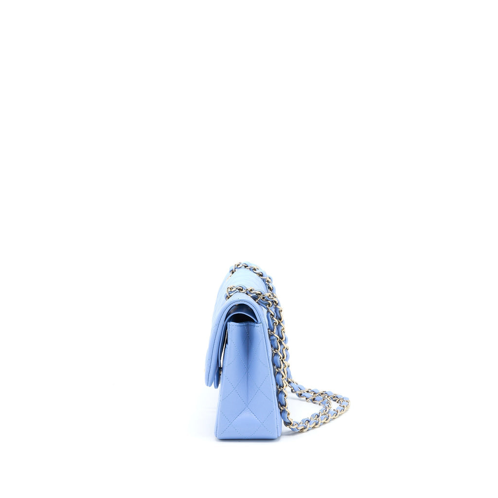 chanel-small-classic-double-flap-bag-lambskin-blue-lghw