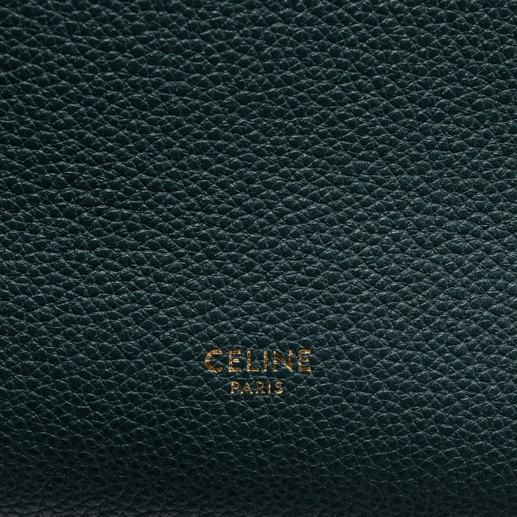 celine-sangle-bucket-bag-calfskin-dark-green-ghw