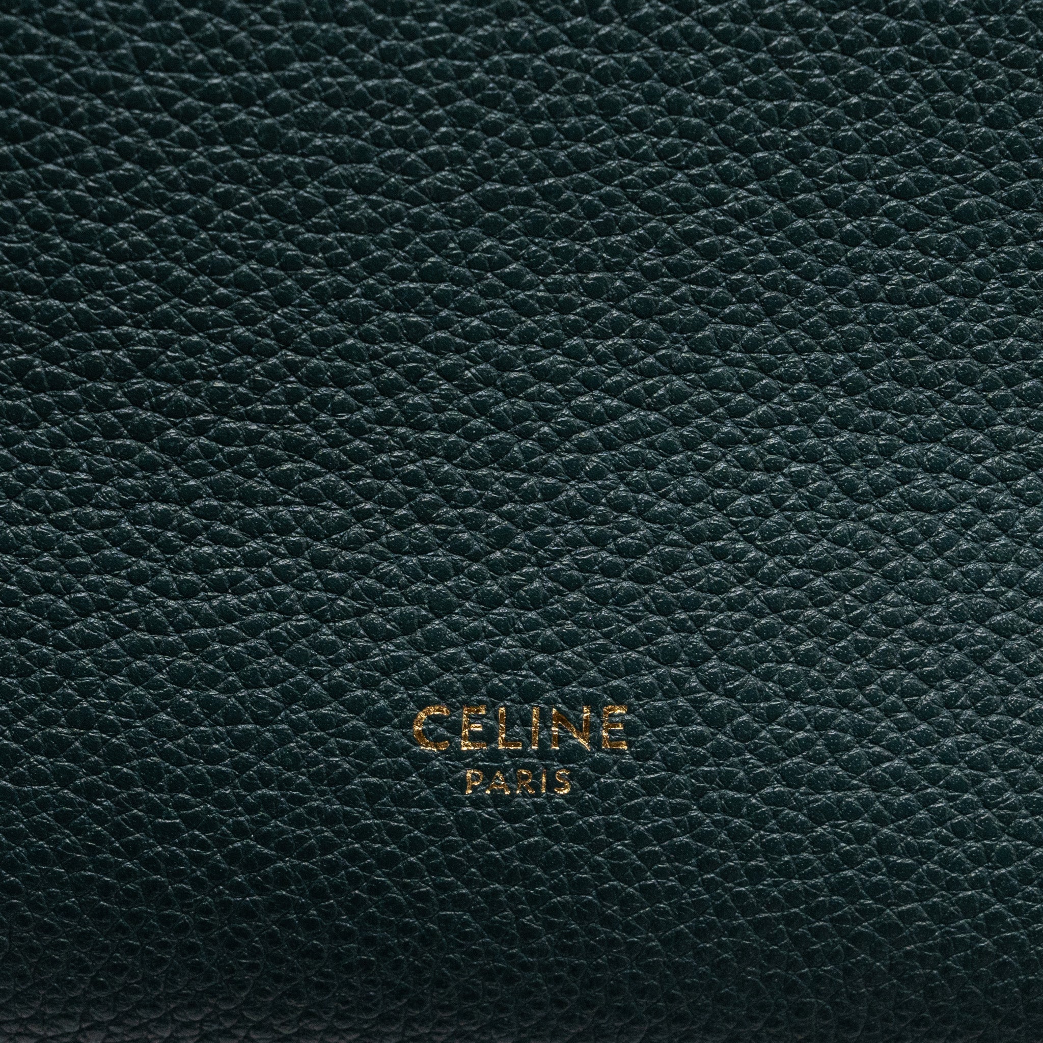 celine-sangle-bucket-bag-calfskin-dark-green-ghw