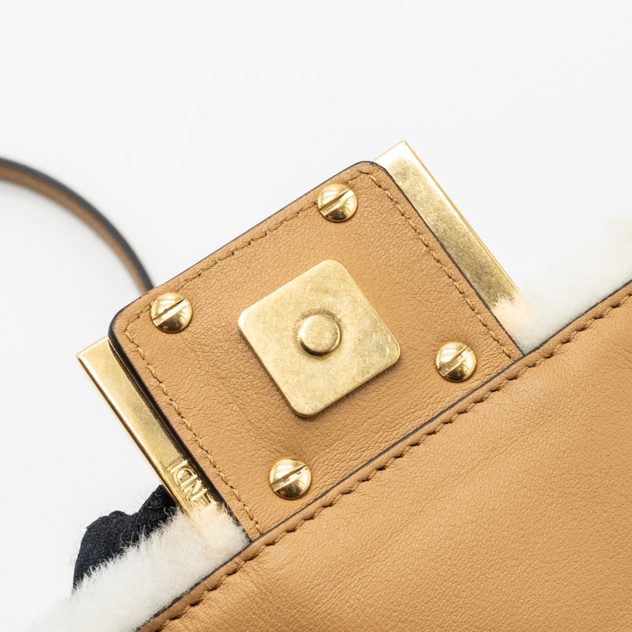 fendi-mini-baguette-sheepskin-beige-white-ghw