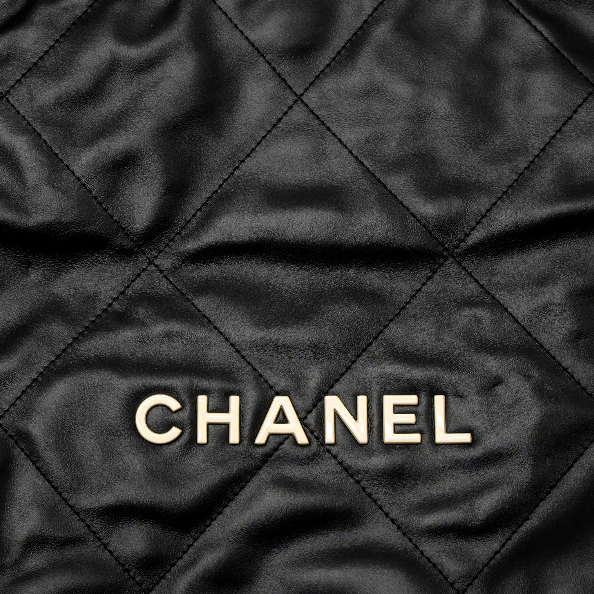 chanel-small-22-bag-white-letter-calfskin-black-brushed-ghw-microchip