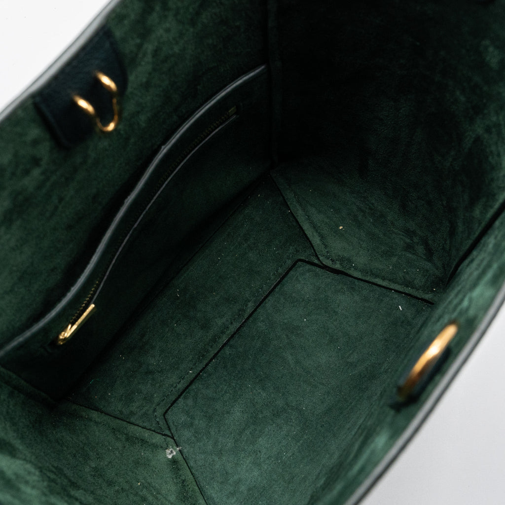 celine-sangle-bucket-bag-calfskin-dark-green-ghw