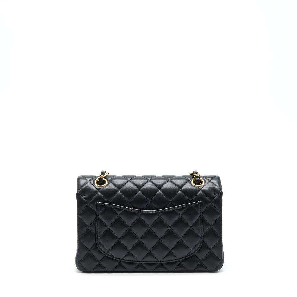 chanel-small-classic-double-flap-bag-lambskin-black-ghw