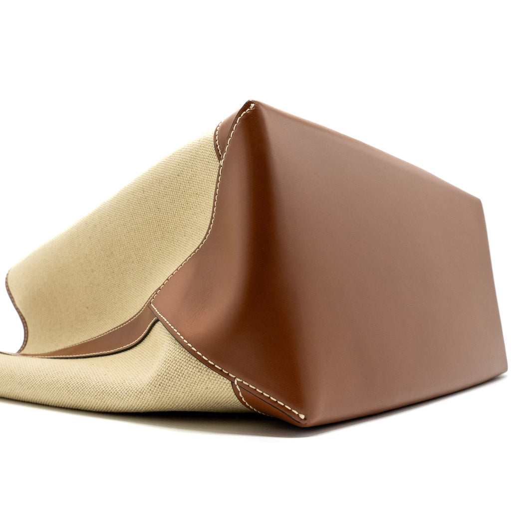 celine-cabas-marin-canvas-calfskin-multicolor-natural-tan-ghw