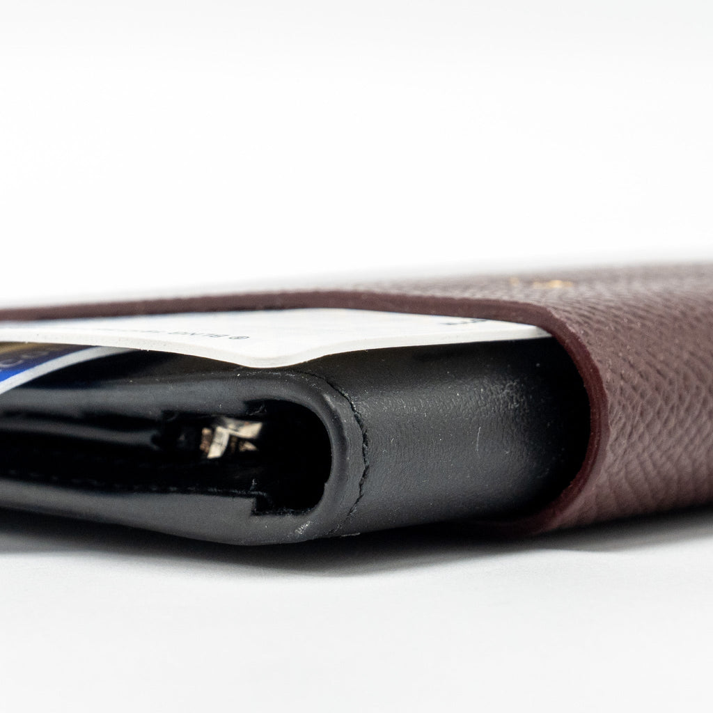 balenciaga-passport-long-wallet-2-tickets-calfskin-dark-red-copy