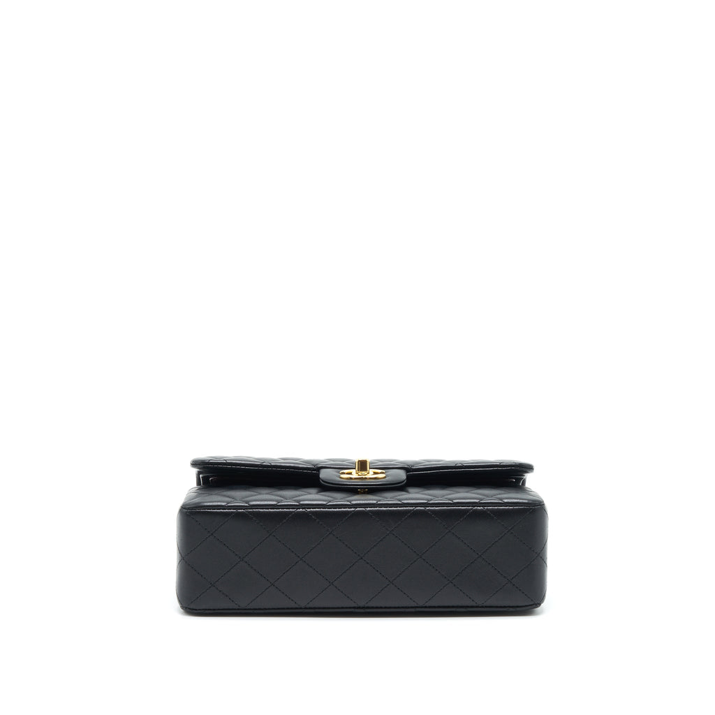 chanel-small-classic-double-flap-bag-lambskin-black-ghw