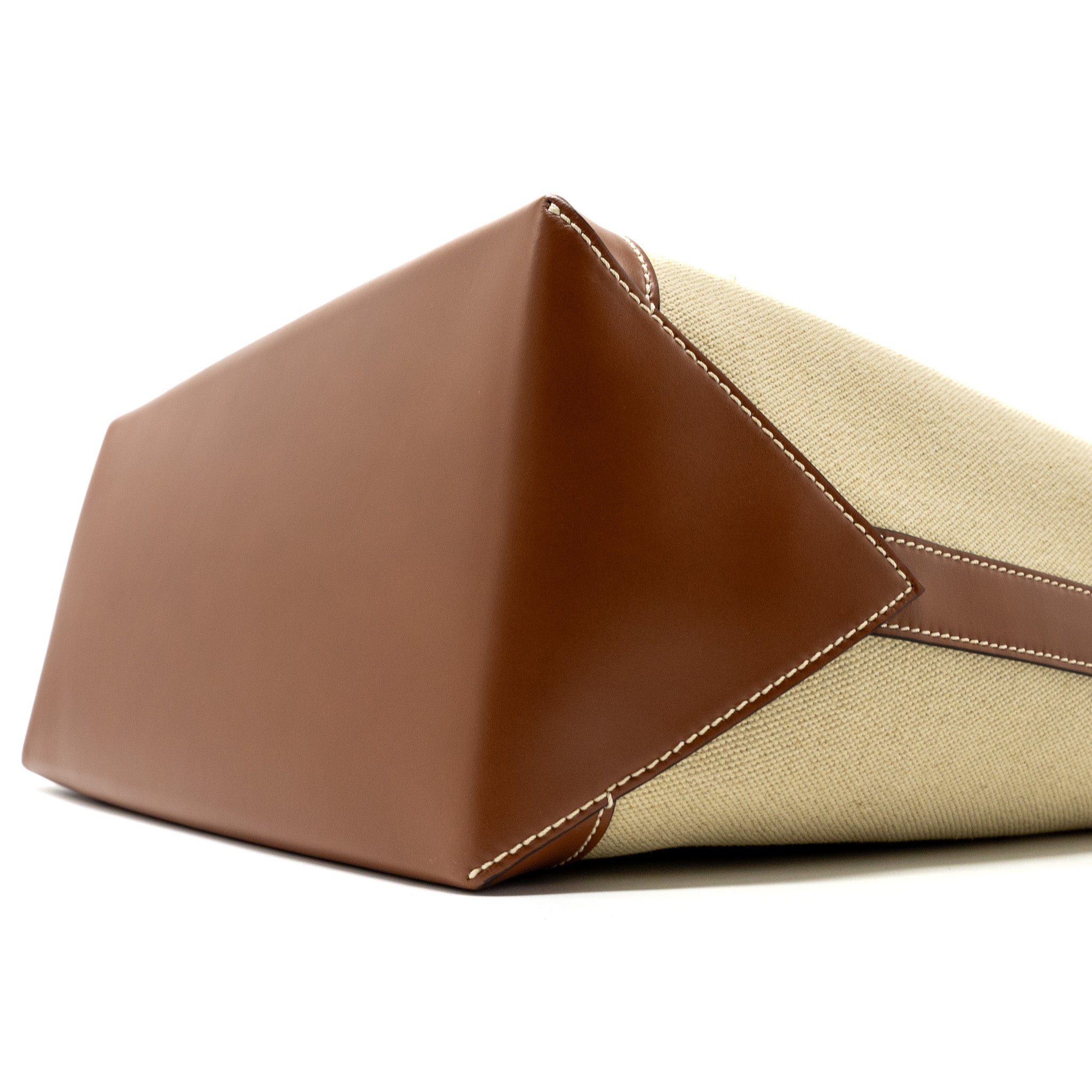 celine-cabas-marin-canvas-calfskin-multicolor-natural-tan-ghw