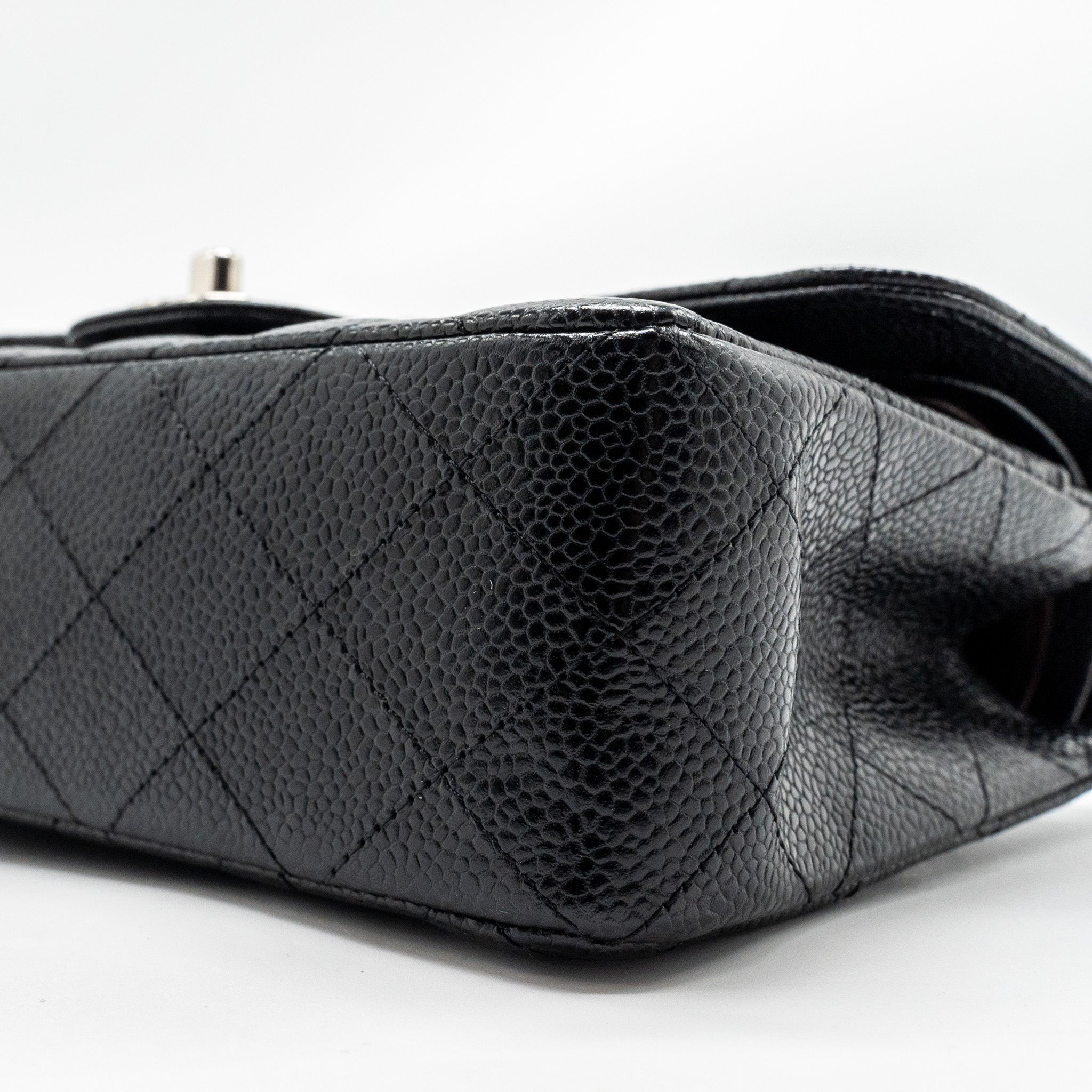 chanel-small-classic-double-flap-bag-caviar-black-shwmicrochip-3