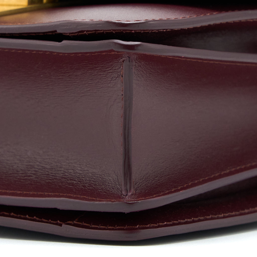 celine-mini-box-calfskin-burgundy-ghw