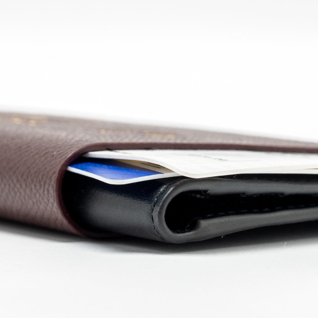 balenciaga-passport-long-wallet-2-tickets-calfskin-dark-red-copy