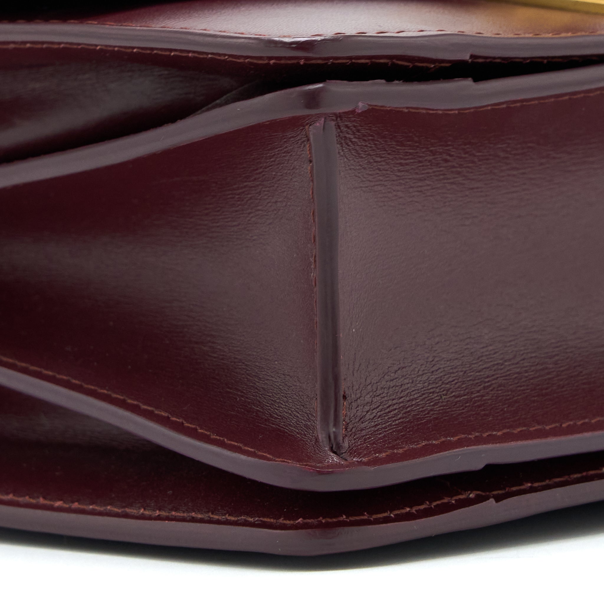 celine-mini-box-calfskin-burgundy-ghw
