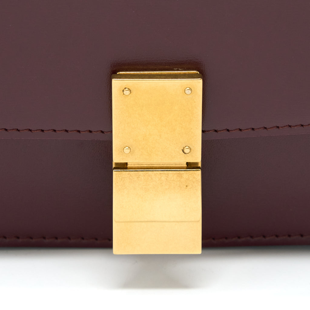 celine-mini-box-calfskin-burgundy-ghw