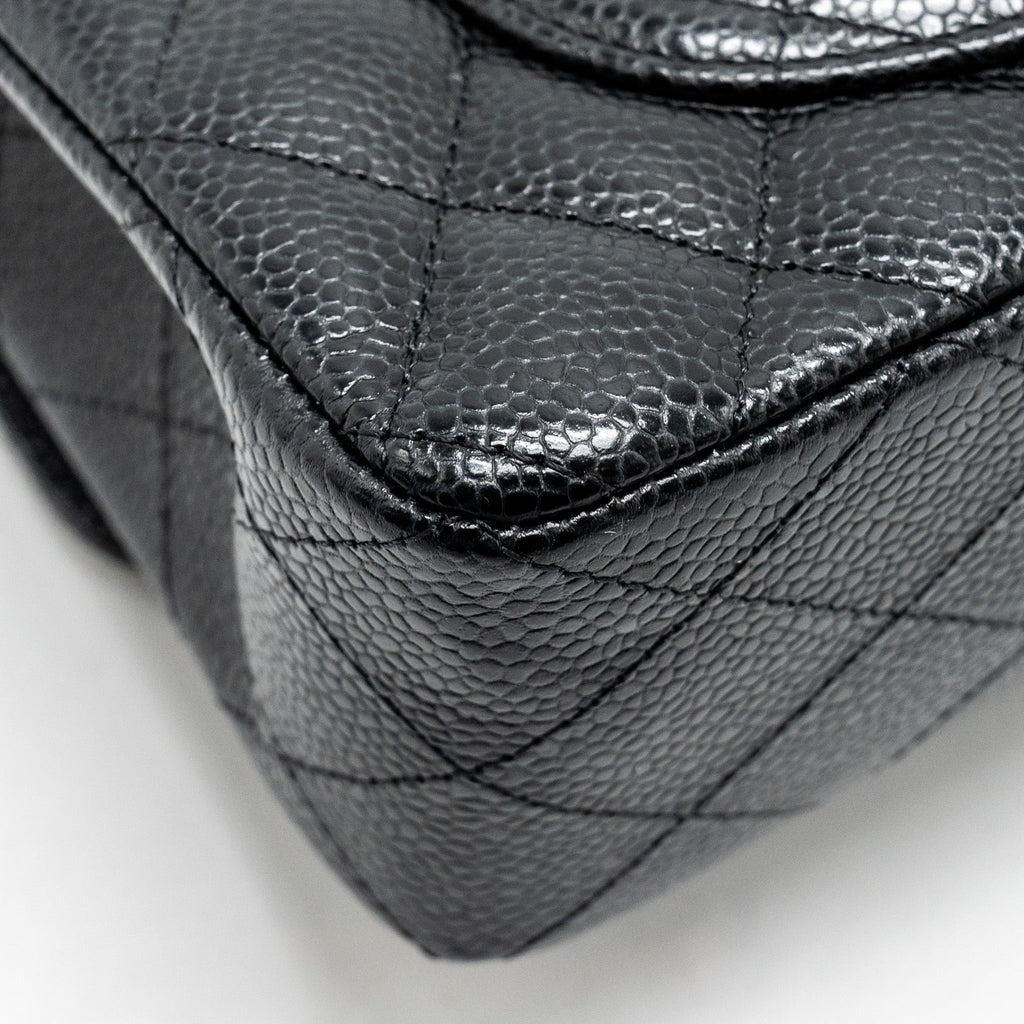 chanel-small-classic-double-flap-bag-caviar-black-shwmicrochip-3