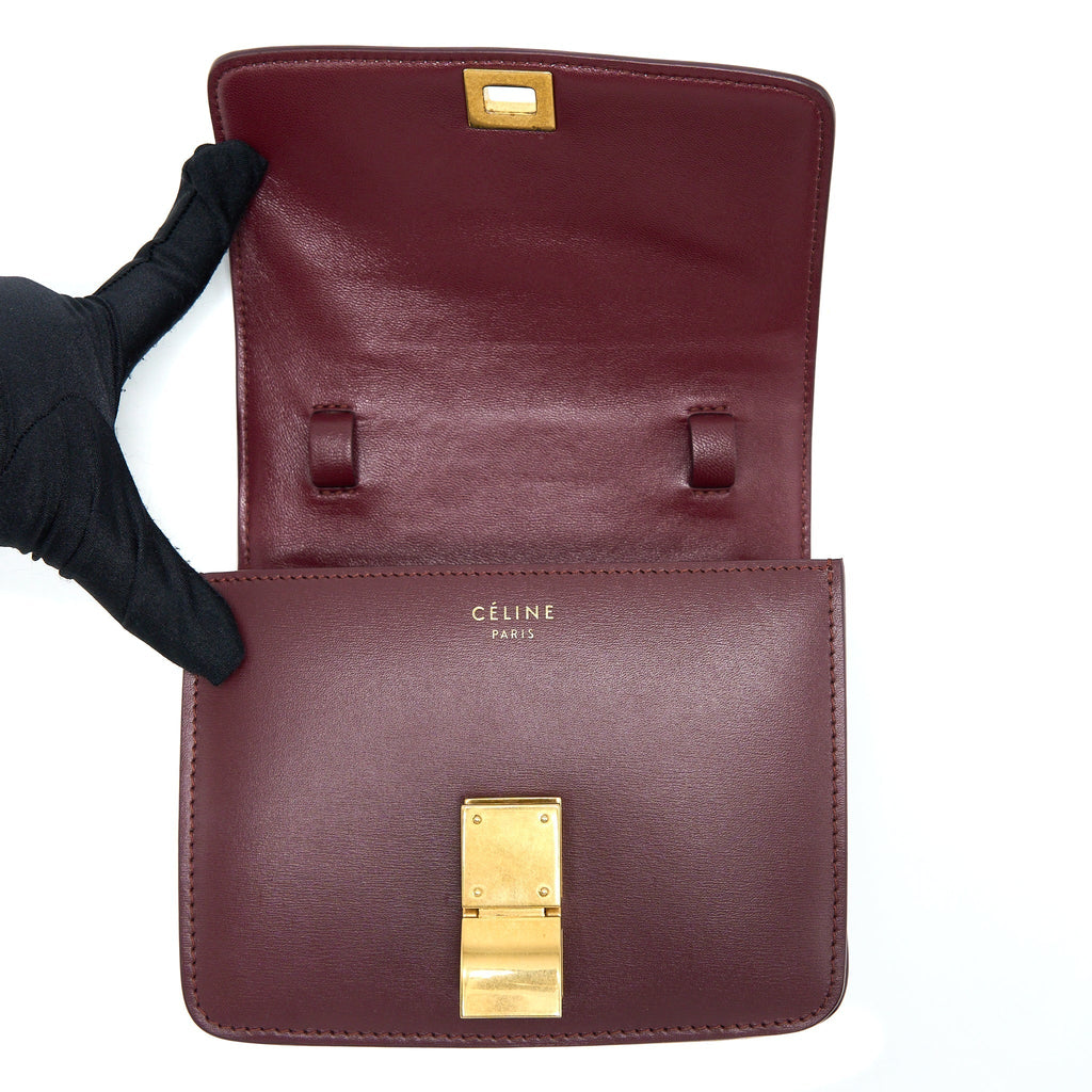 celine-mini-box-calfskin-burgundy-ghw