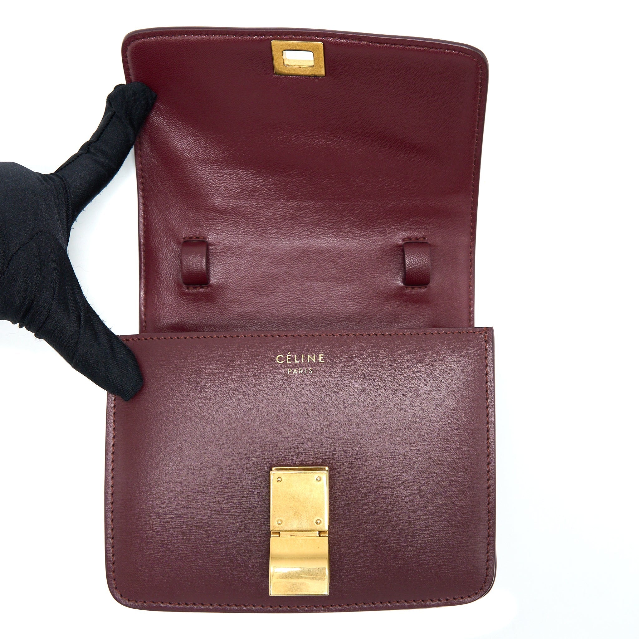 celine-mini-box-calfskin-burgundy-ghw