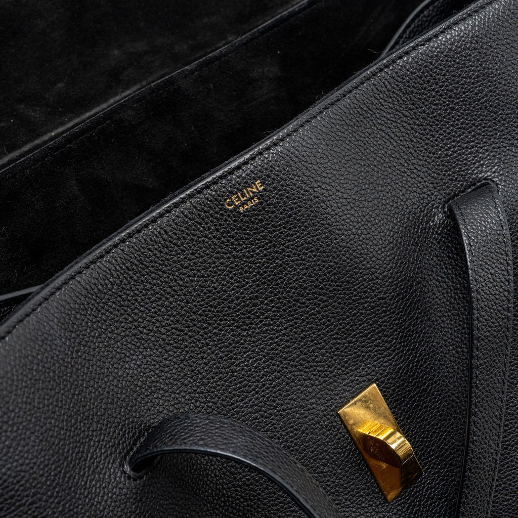 celine-medium-soft-16-bag-grained-calfskin-black-ghw