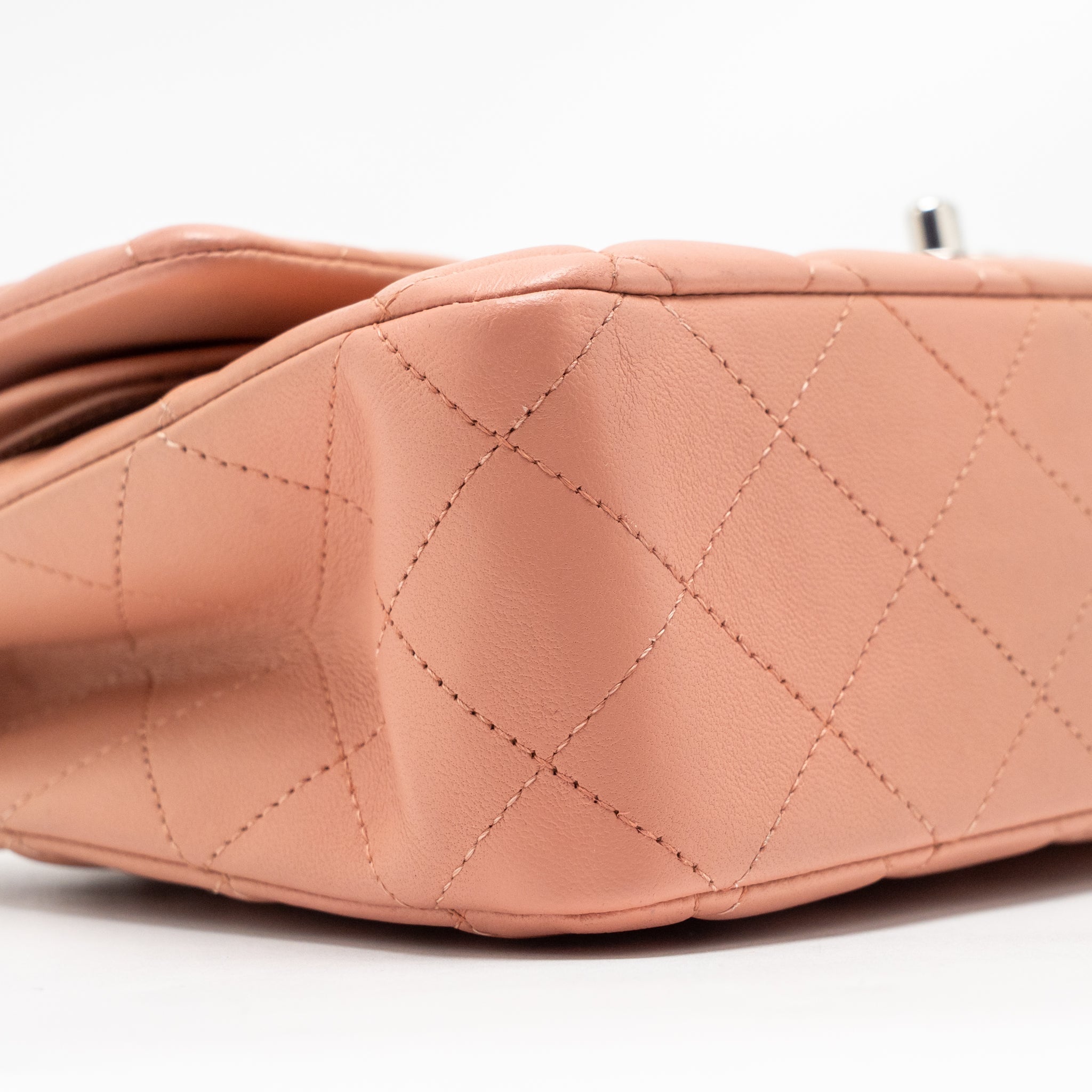 chanel-medium-classic-double-flap-bag-lambskin-pink-shw-microchip