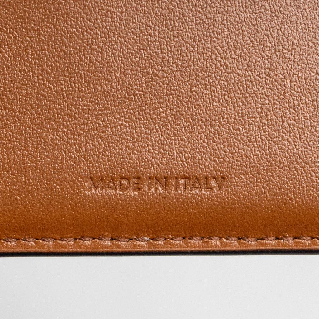 celine-small-triomphe-flap-wallet-canvas-tan-ghw