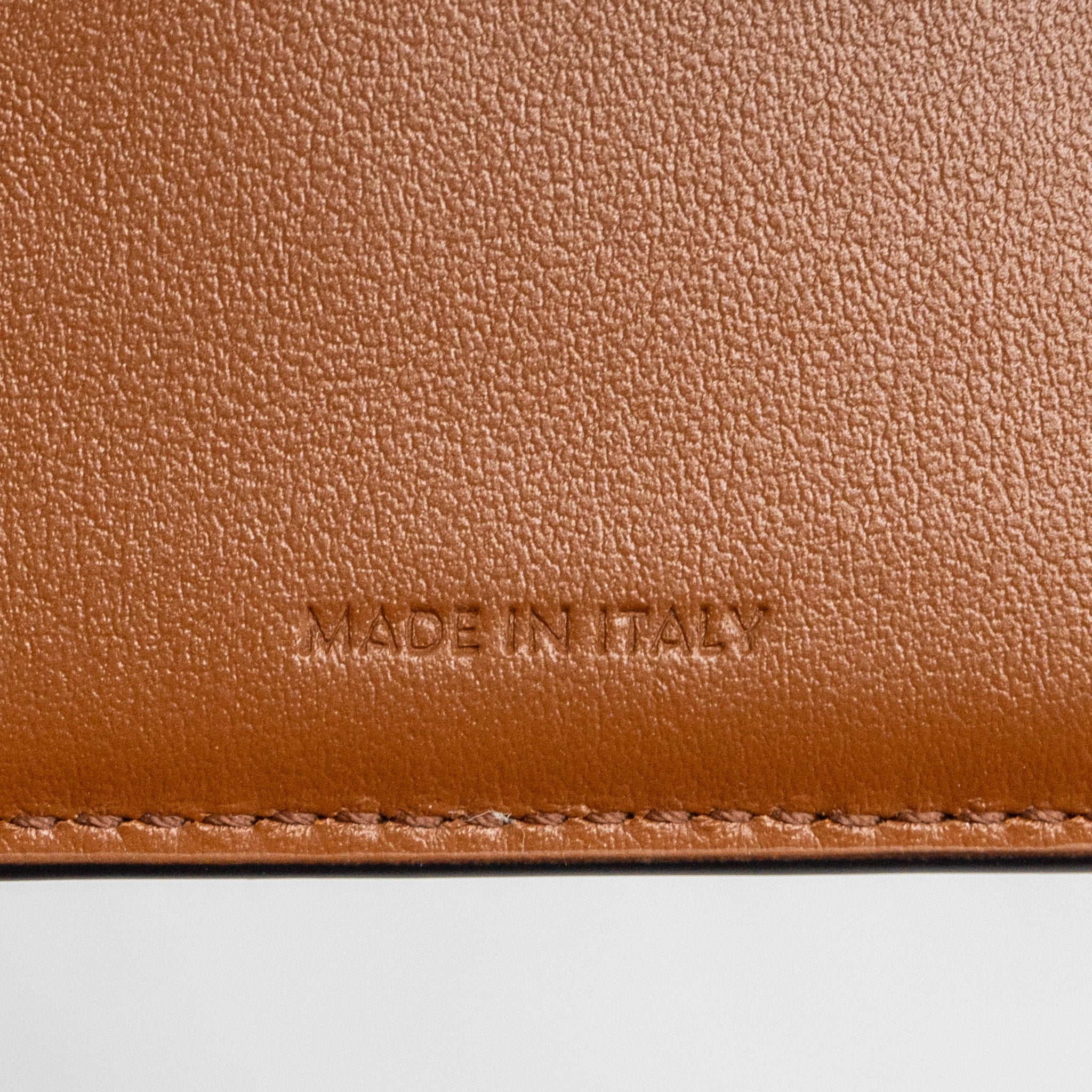 celine-small-triomphe-flap-wallet-canvas-tan-ghw