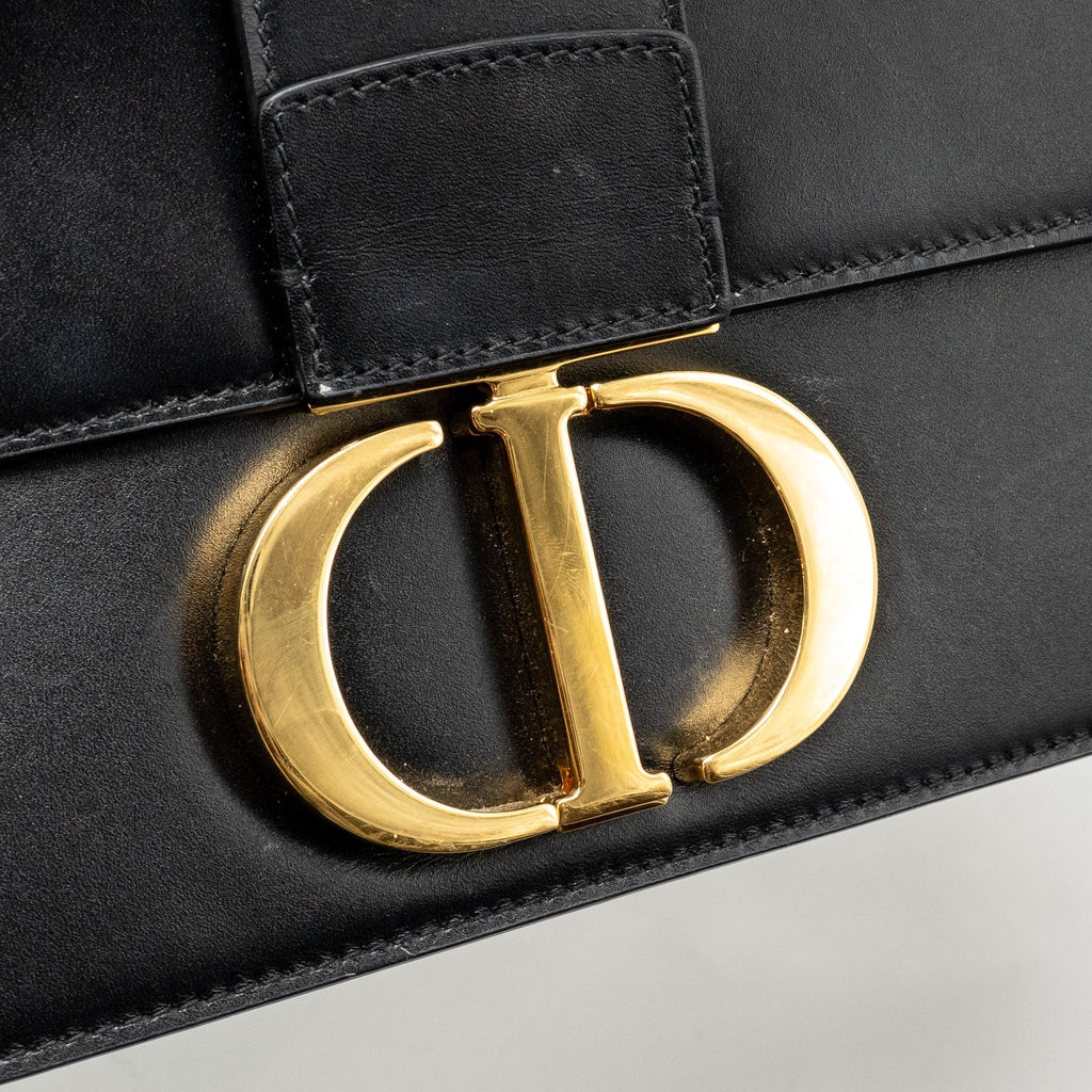 dior-medium-30-montaigne-flap-bag-calfskin-black-ghw