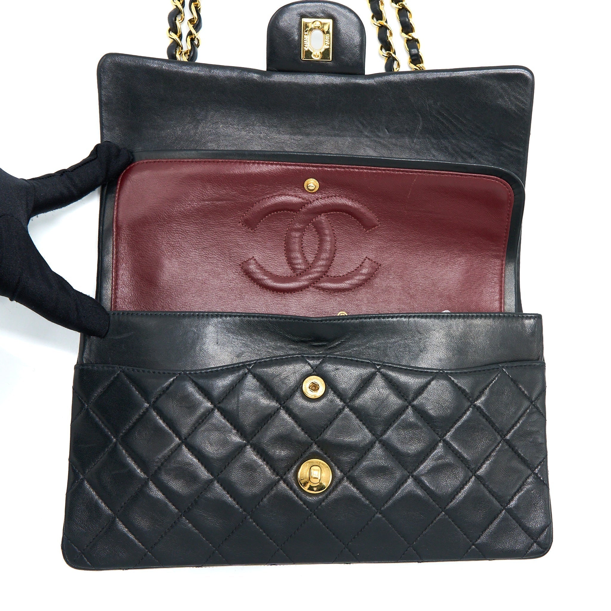 chanel-vintage-flap-bag-lambskin-black-ghw-1
