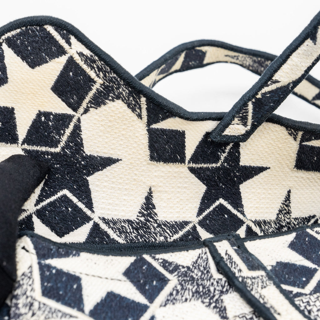 dior-saddle-bag-canvas-limited-print-dark-blue-white-ghw