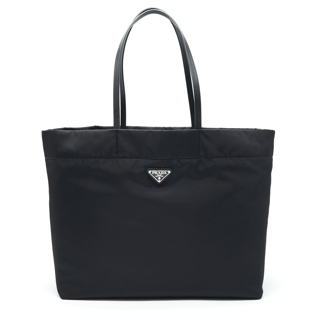 prada-nylon-tote-with-leather-handle-black-shw