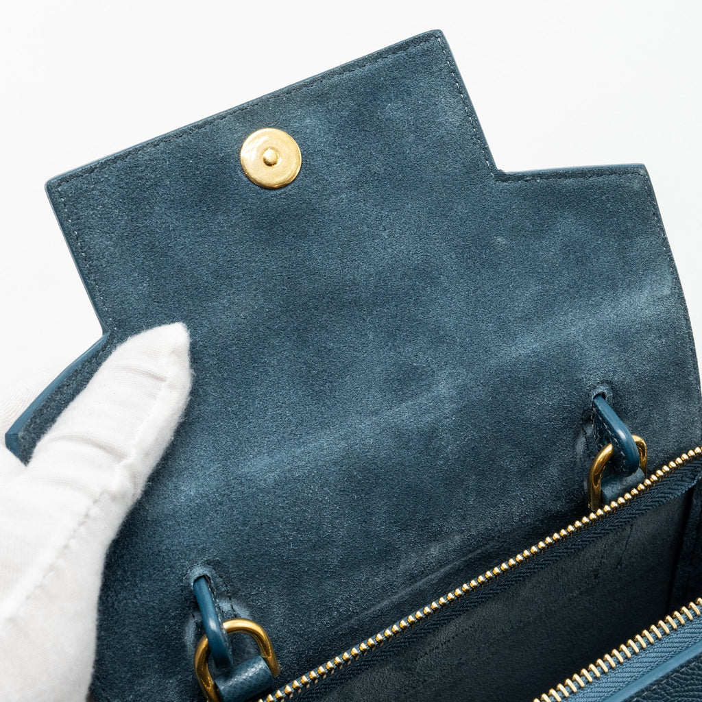 celine-nano-belt-bag-grained-calfskin-blue-ghw