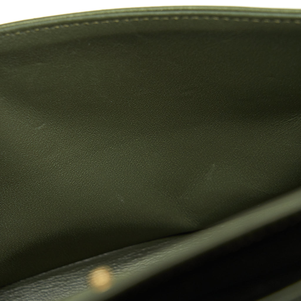 chanel-small-2-55-reissue-flap-bag-dark-green-brushed-gold-hardware