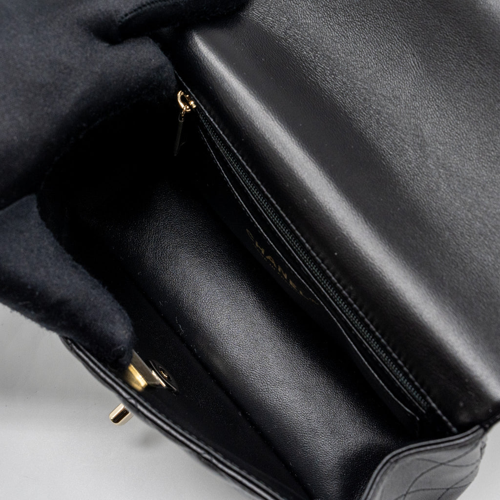 chanel-23k-leather-chain-top-handle-mini-rectangular-flap-bag-lambskin-black-lghw-microchip