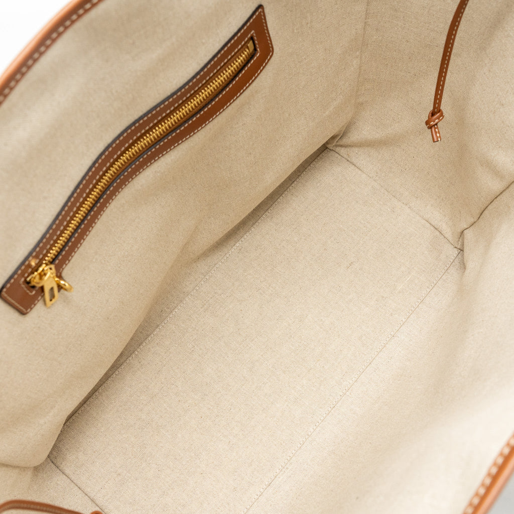 celine-cabas-marin-canvas-calfskin-multicolor-natural-tan-ghw