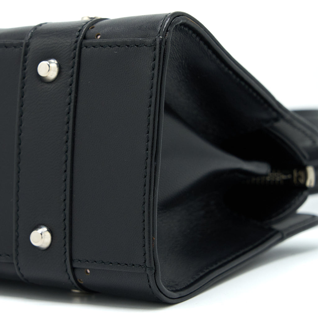 dior-vintage-lady-dior-long-cuir-bag-calfskin-black-shw