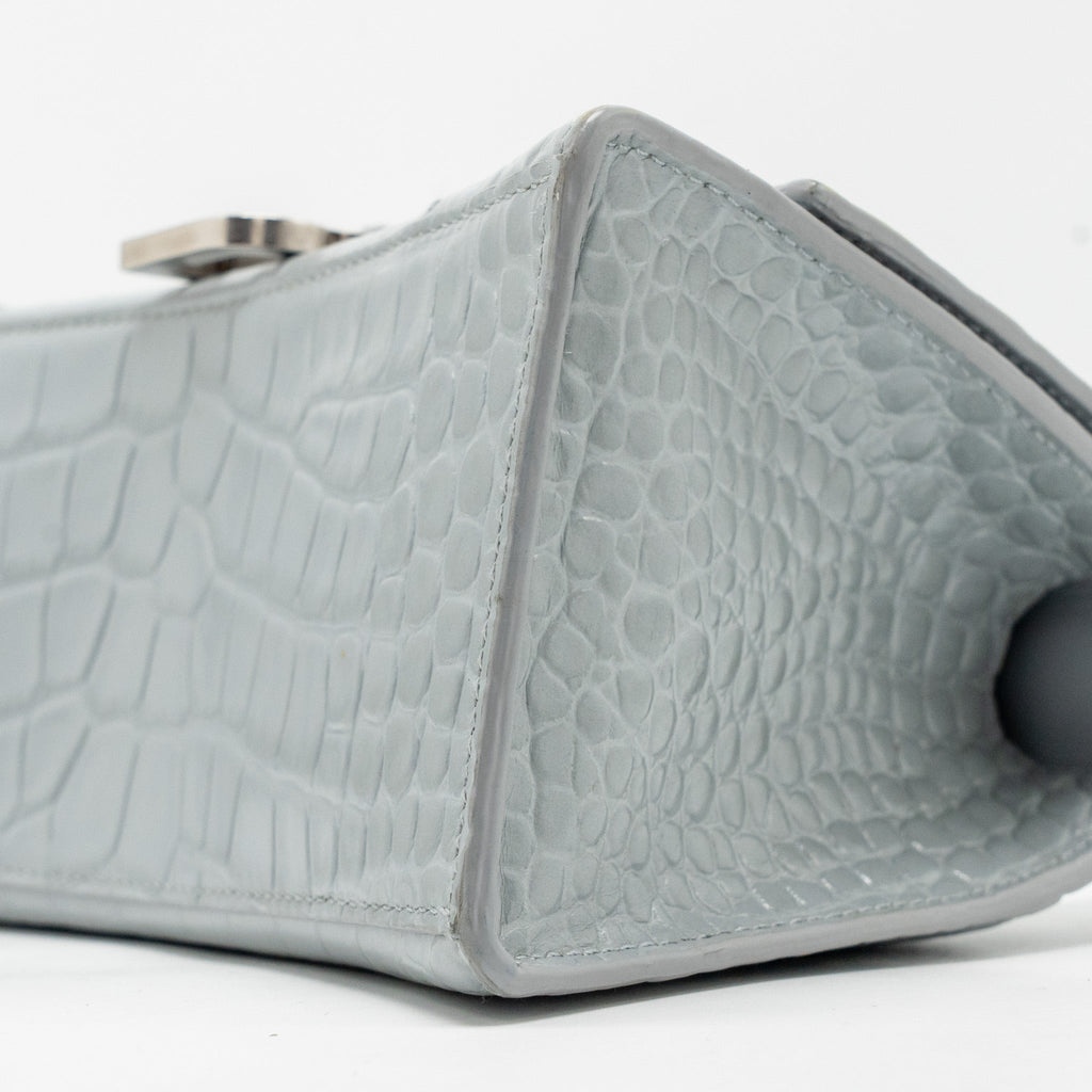 balenciaga-small-hourglass-bag-croc-embossed-calfskin-grey-shw-copy