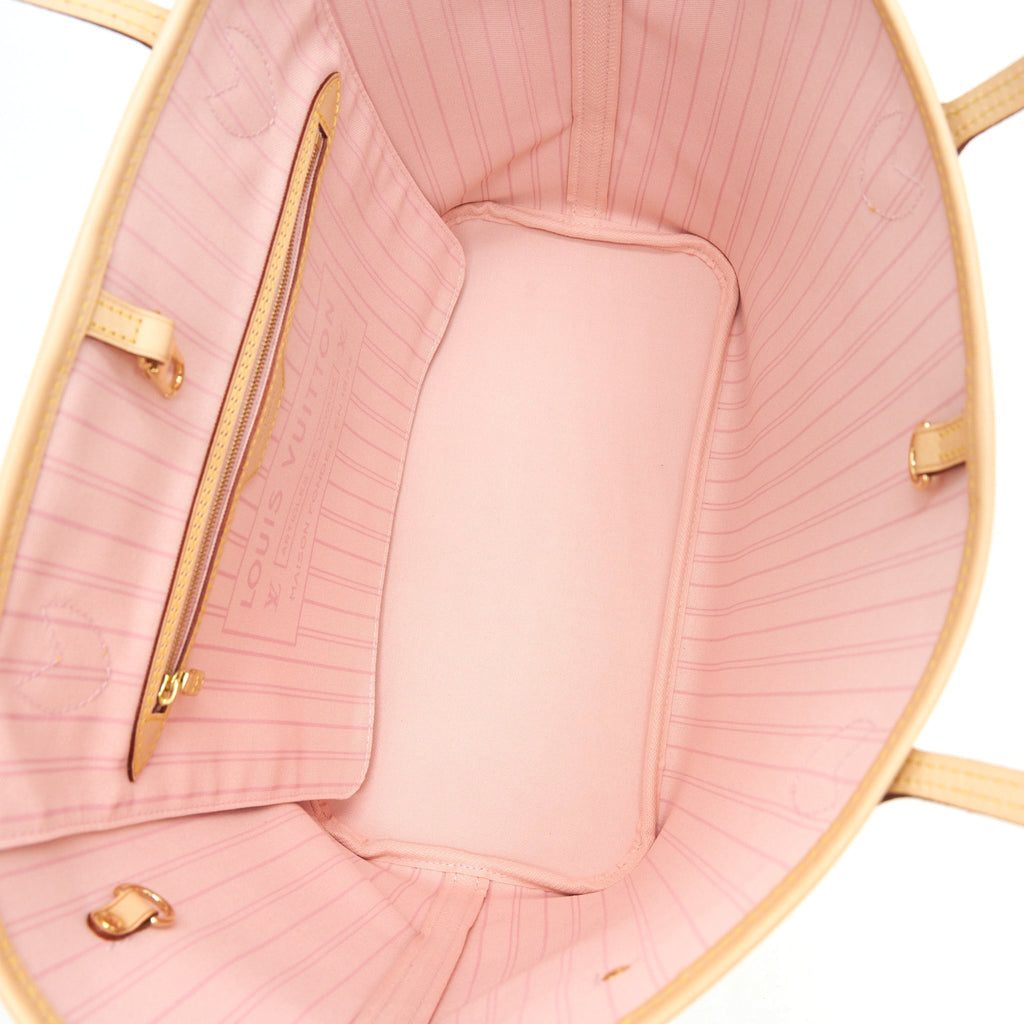louis-vuitton-neverfull-mm-damier-azur-canvas-rose-ballerine-no-inner-pouch