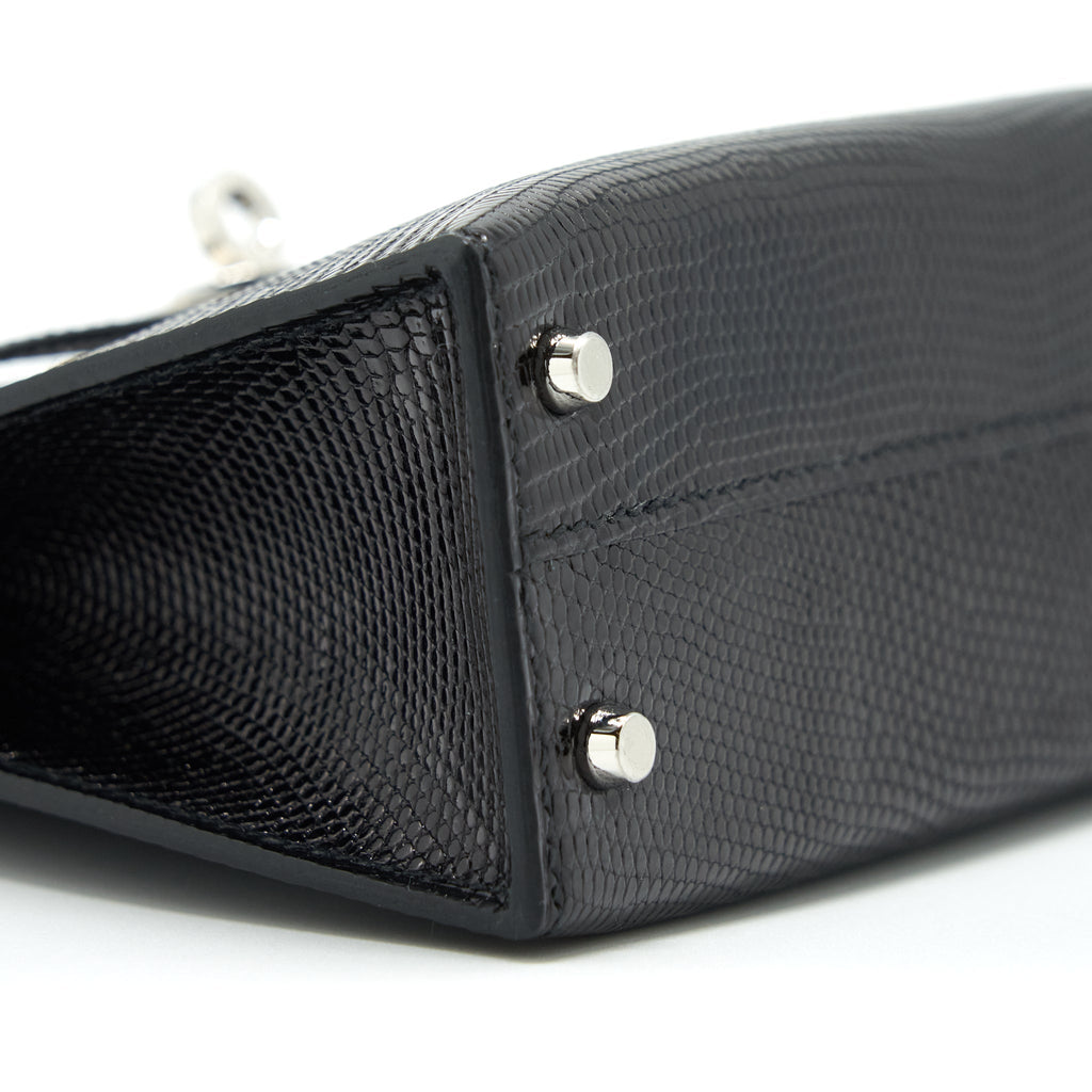 hermes-mini-kelly-20cm-lizard-black-shw