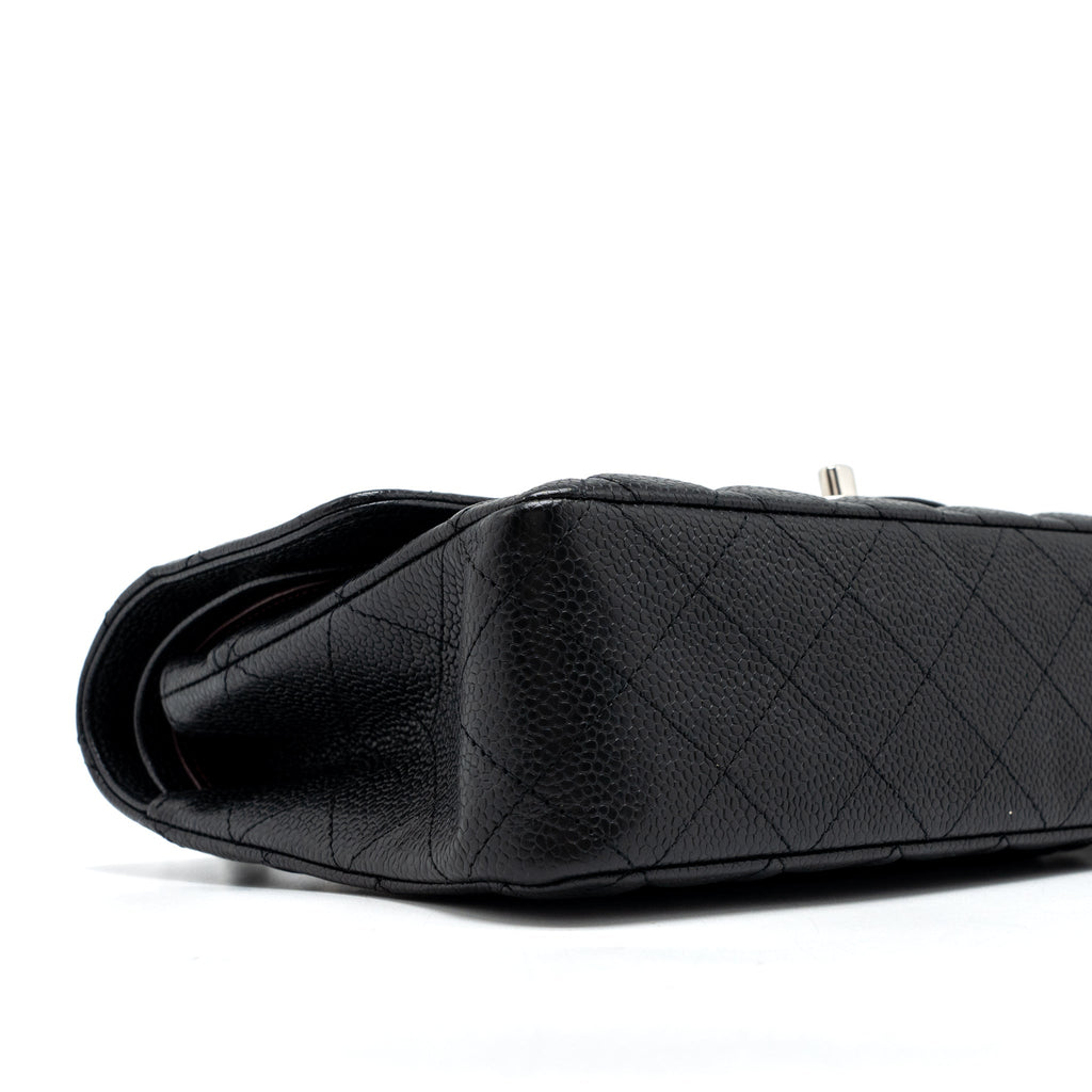 chanel-medium-classic-double-flap-bag-caviar-black-shw-2