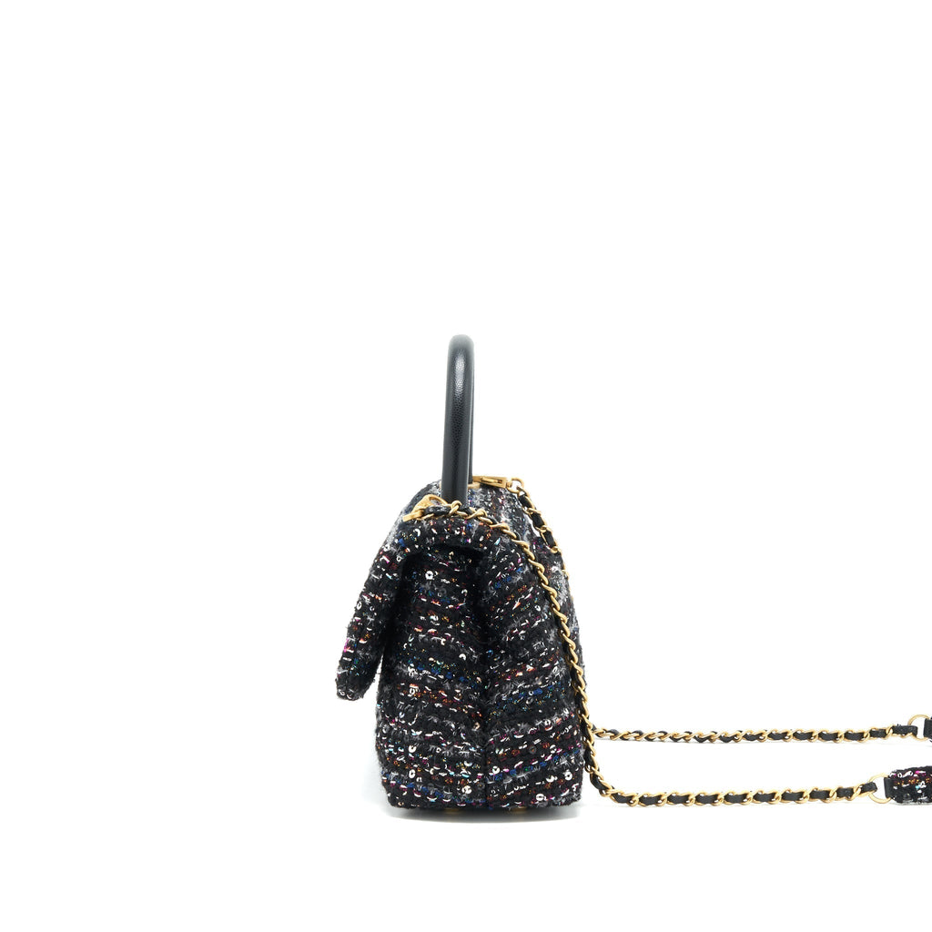 chanel-small-tweed-coco-handle-24cm-black-ghw