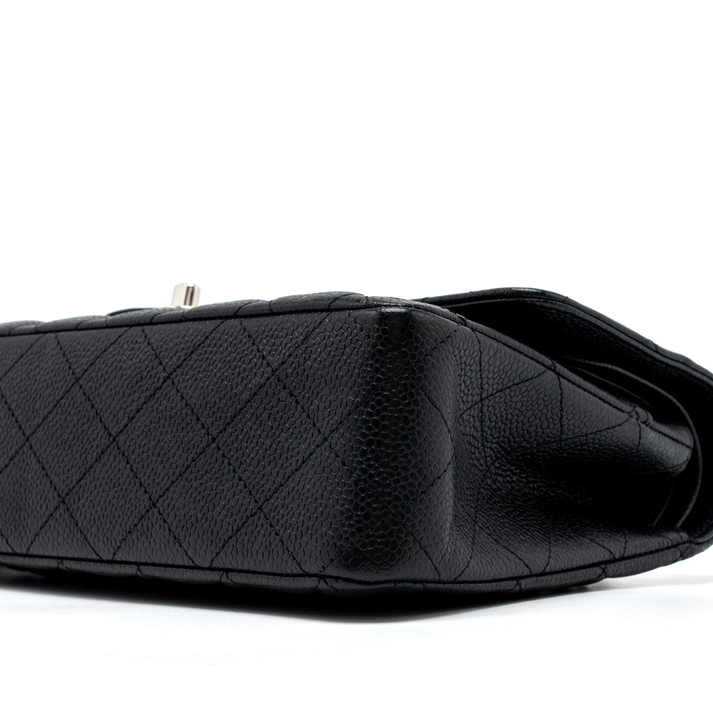 chanel-medium-classic-double-flap-bag-caviar-black-shw-2