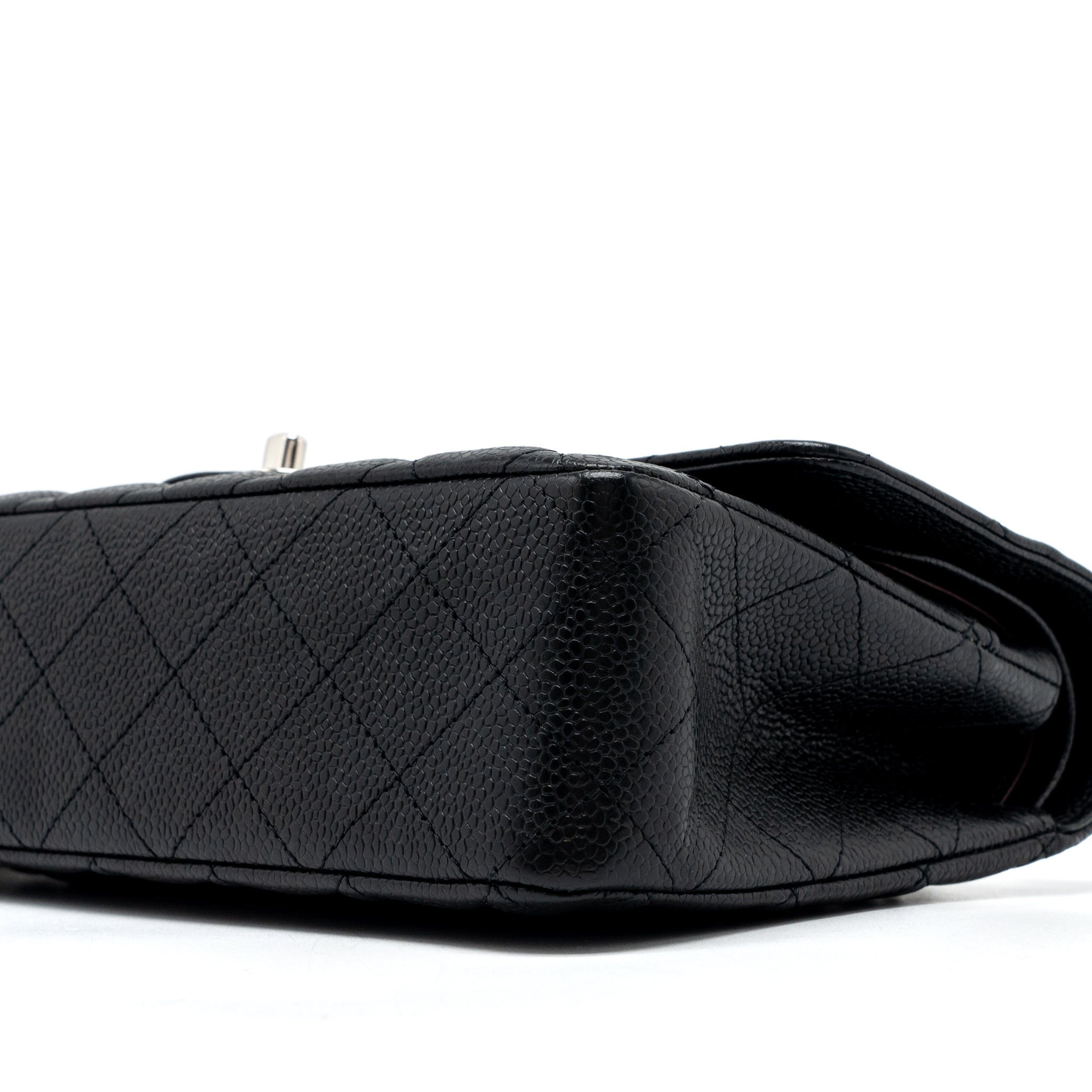 chanel-medium-classic-double-flap-bag-caviar-black-shw-2