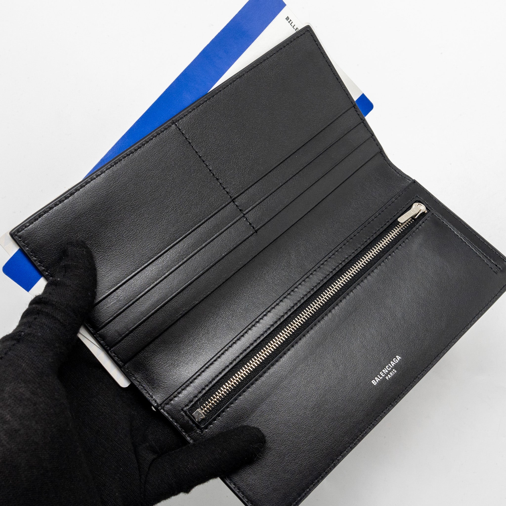 balenciaga-passport-long-wallet-2-tickets-calfskin-dark-red-copy