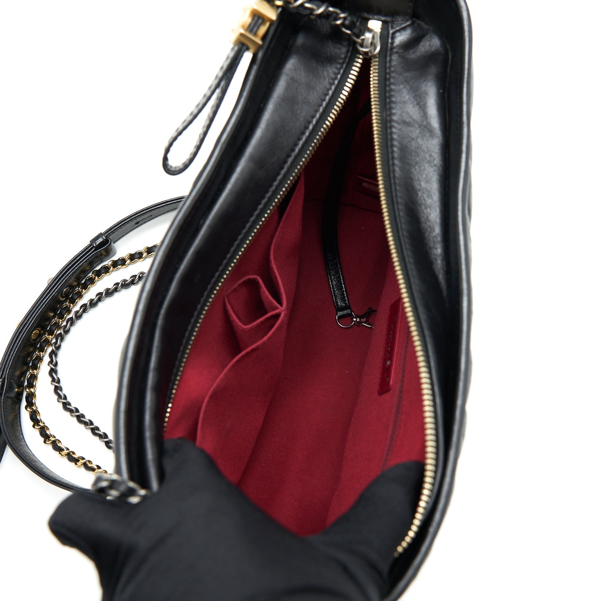 chanel-large-gabrielle-hobo-bag-chevron-calfskin-black-with-gold-sliver-hardware